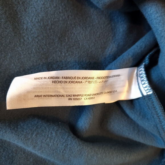 Ariat Tek Team Mid States 1/2 Zip Sweatshirt Size XXL - Picture 5 of 6